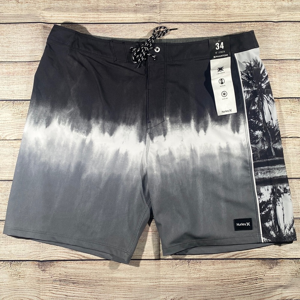 Hurley Phantom board shorts mens size 34